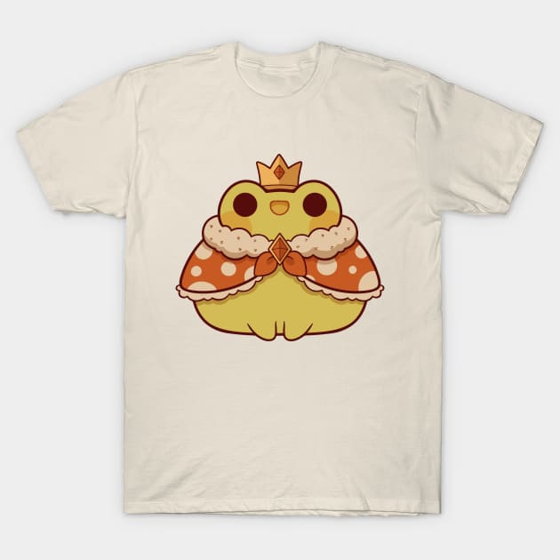 Happy Frog Prince T-Shirt by Rihnlin